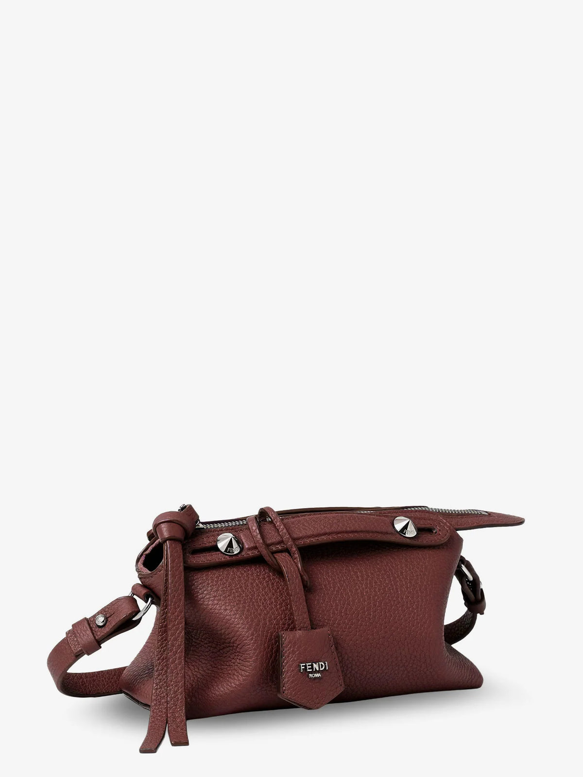 Boston leather handbag