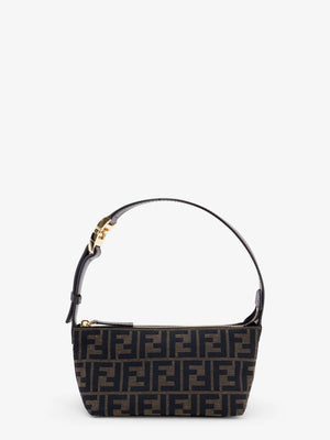 Vanity Pouch FF Jacquard Fabric Small Handbag
