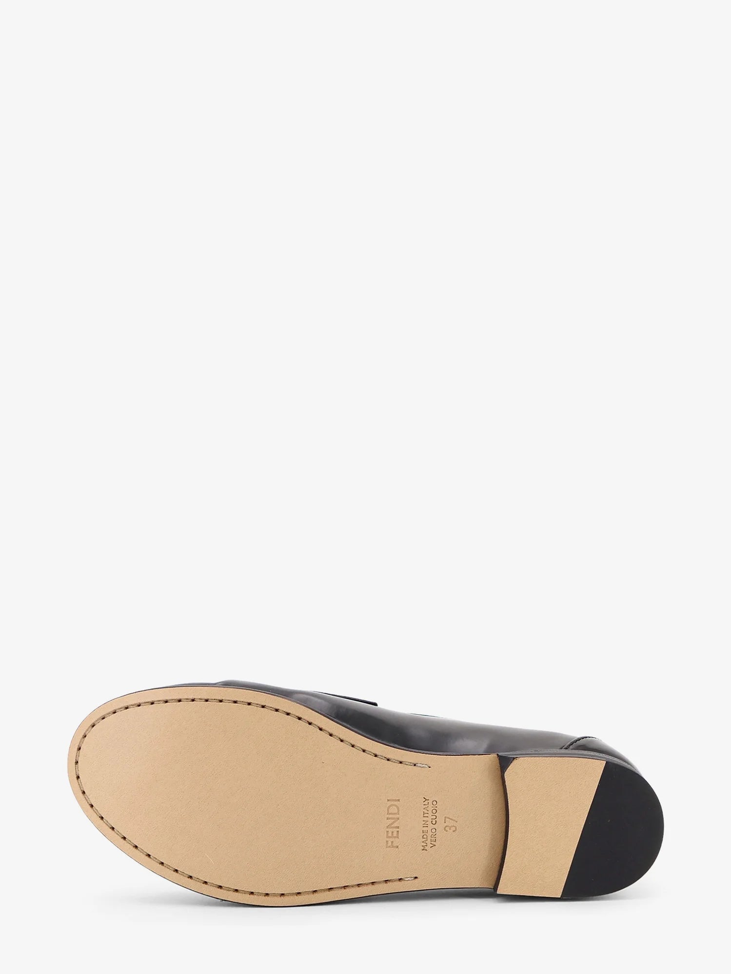 Leather Scrunch loafers
