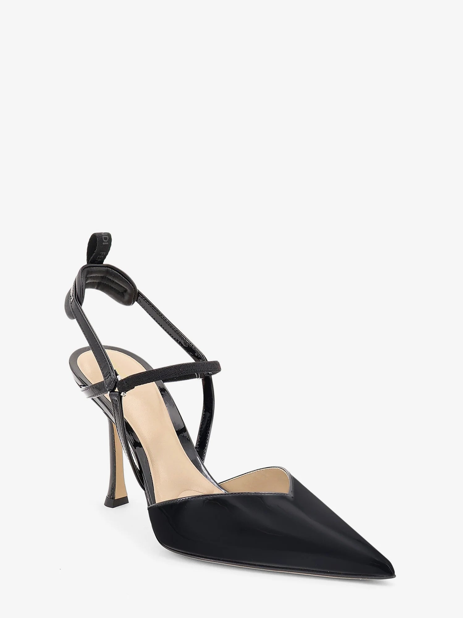 Very Colibrì patent leather slingback
