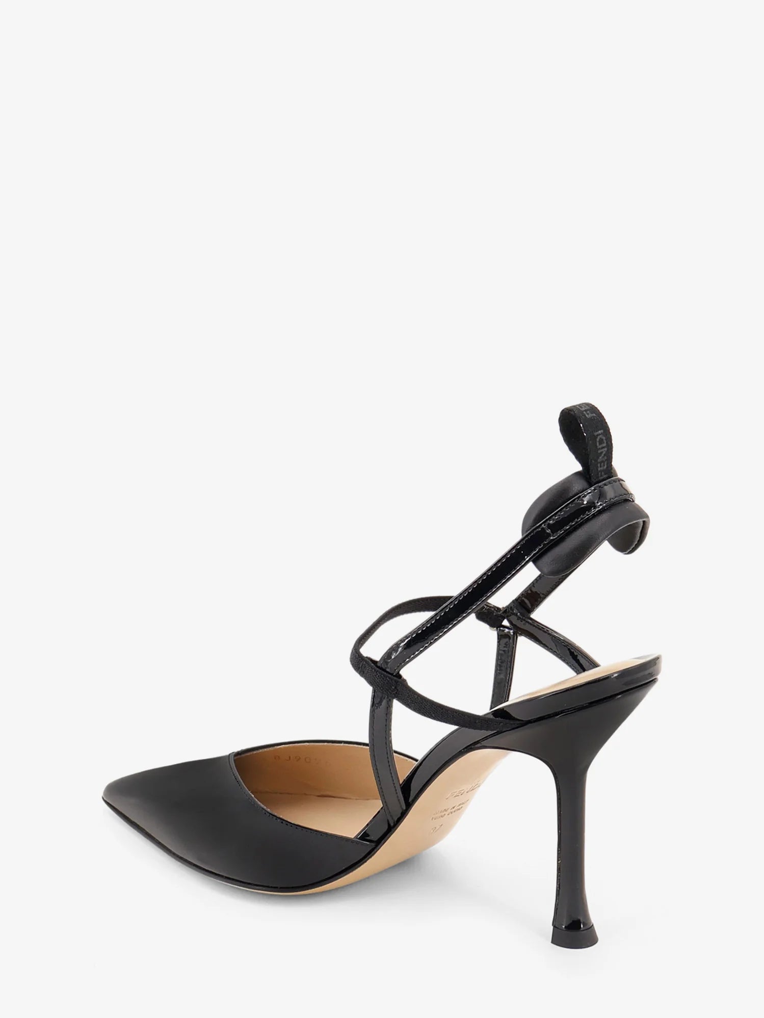 Very Colibrì patent leather slingback