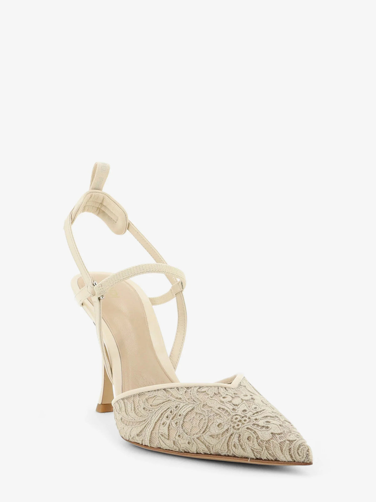 Very Colibrì high-heel pumps in back tulle