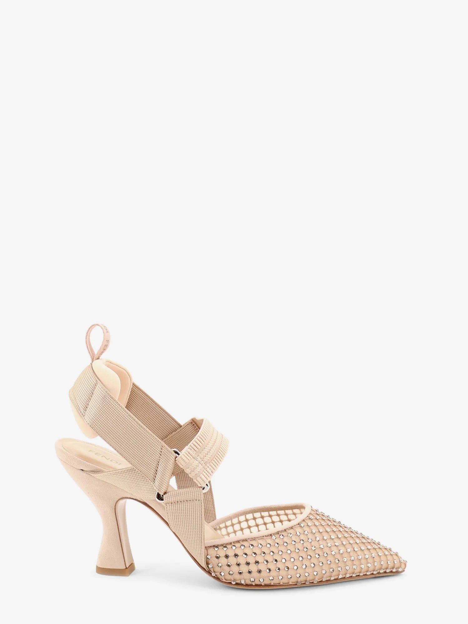 Colibrì pumps in mesh and suede