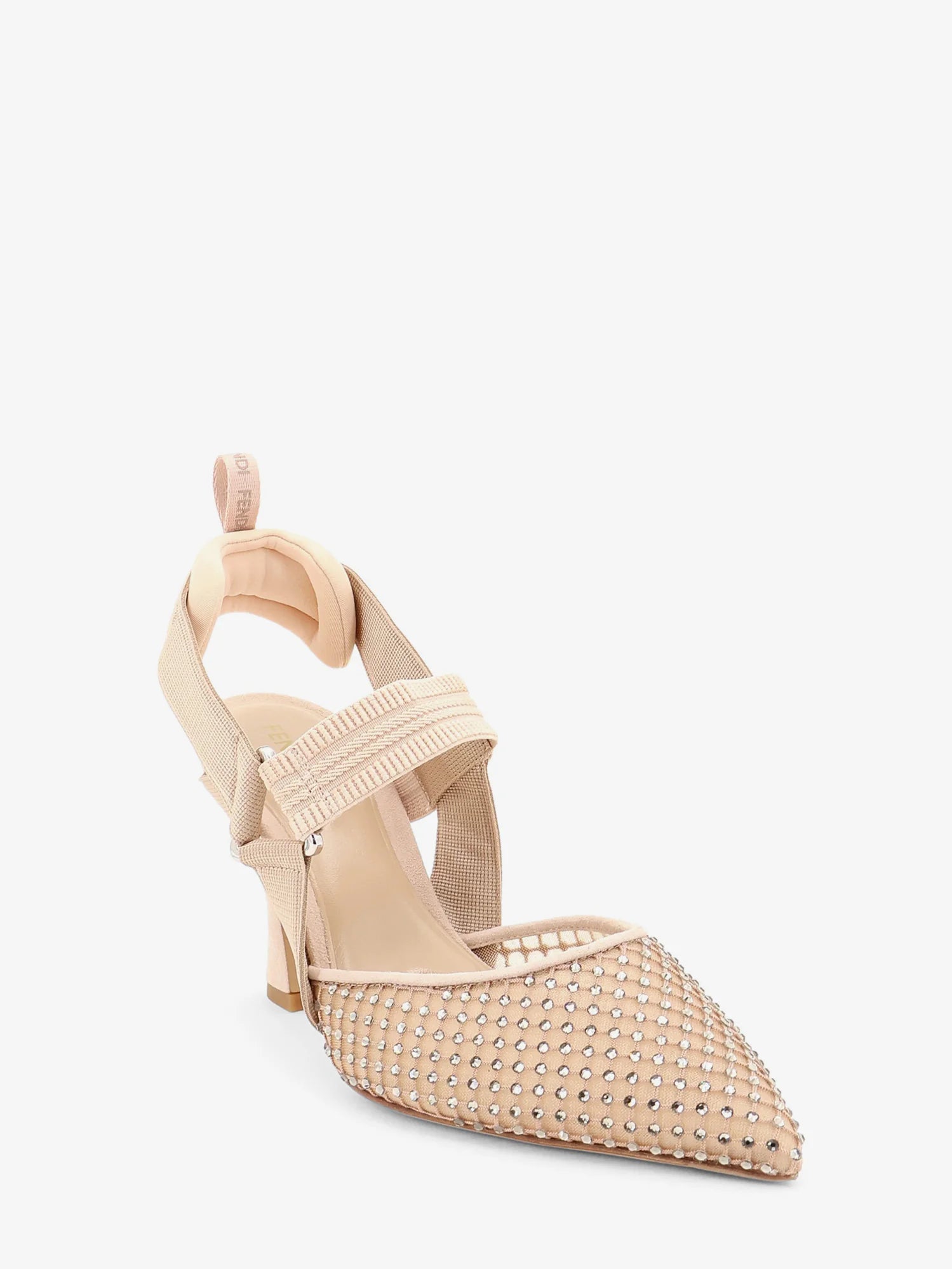 Colibrì pumps in mesh and suede