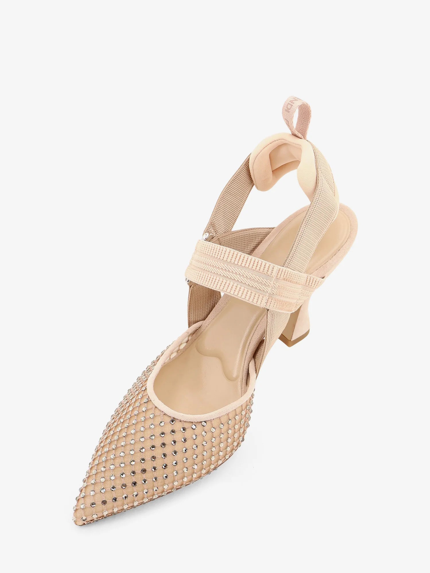 Colibrì pumps in mesh and suede