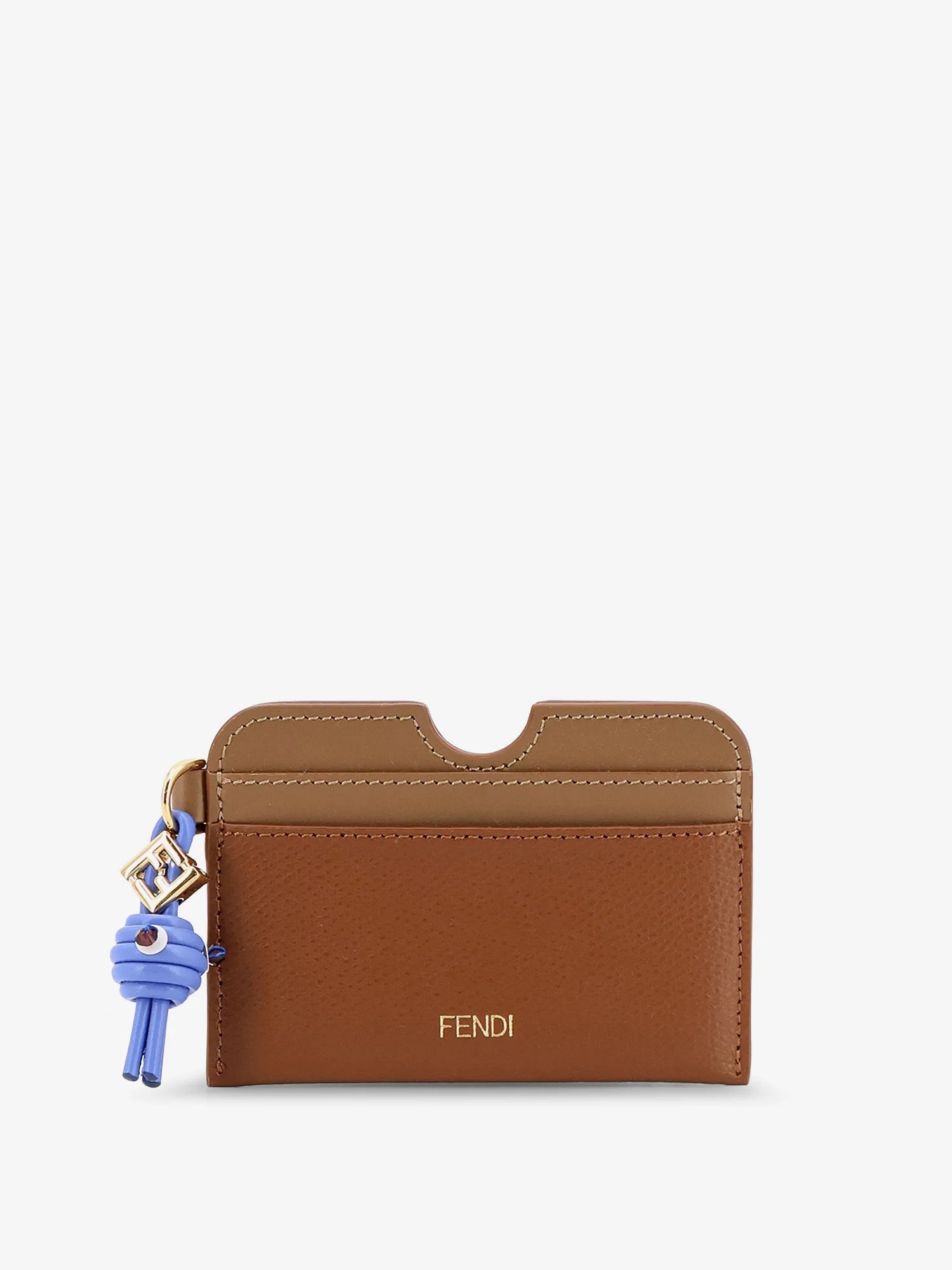 FF Diamonds Leather Card Holder