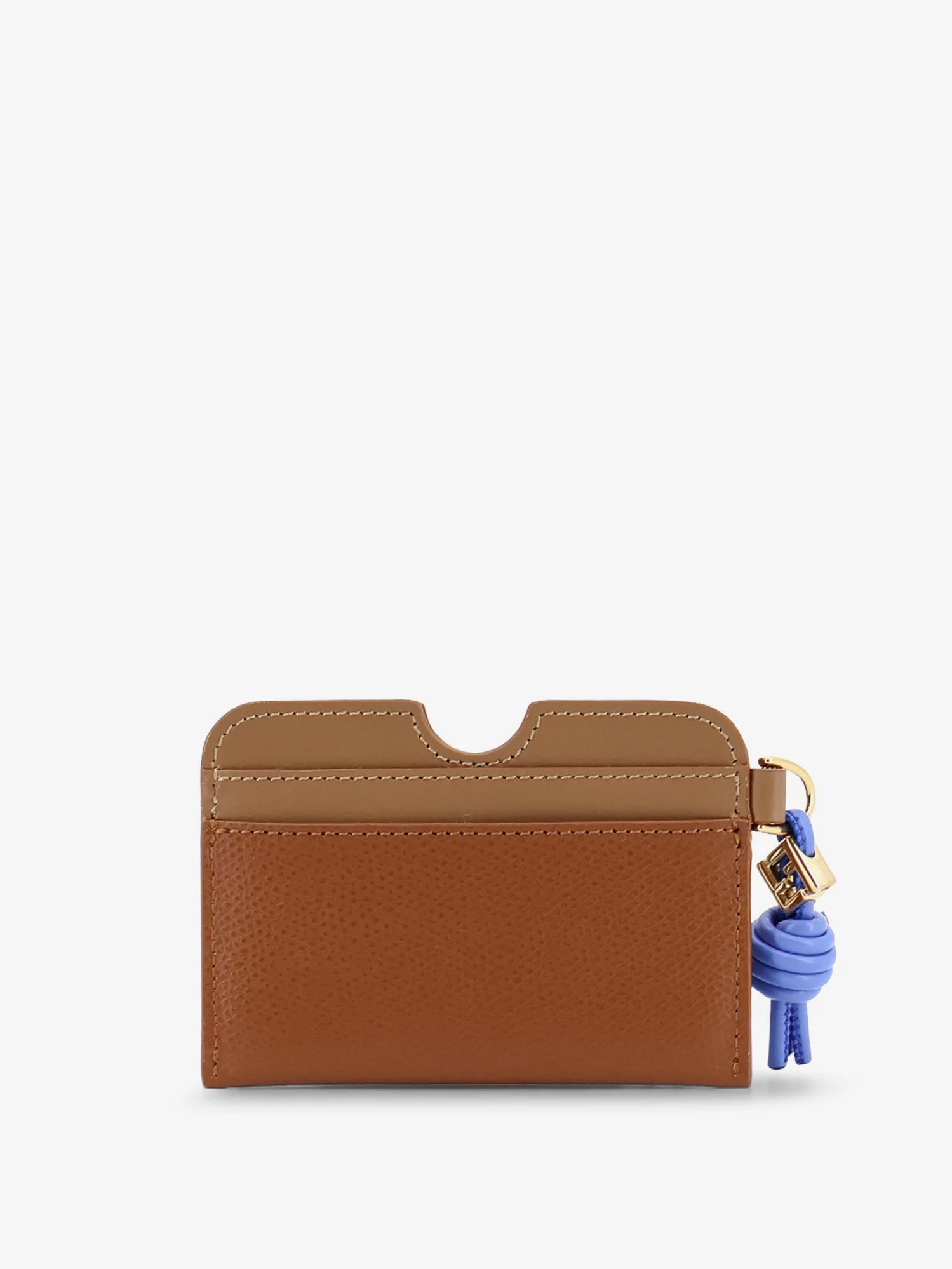 FF Diamonds Leather Card Holder