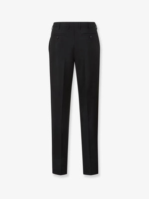 Kid mohair trousers