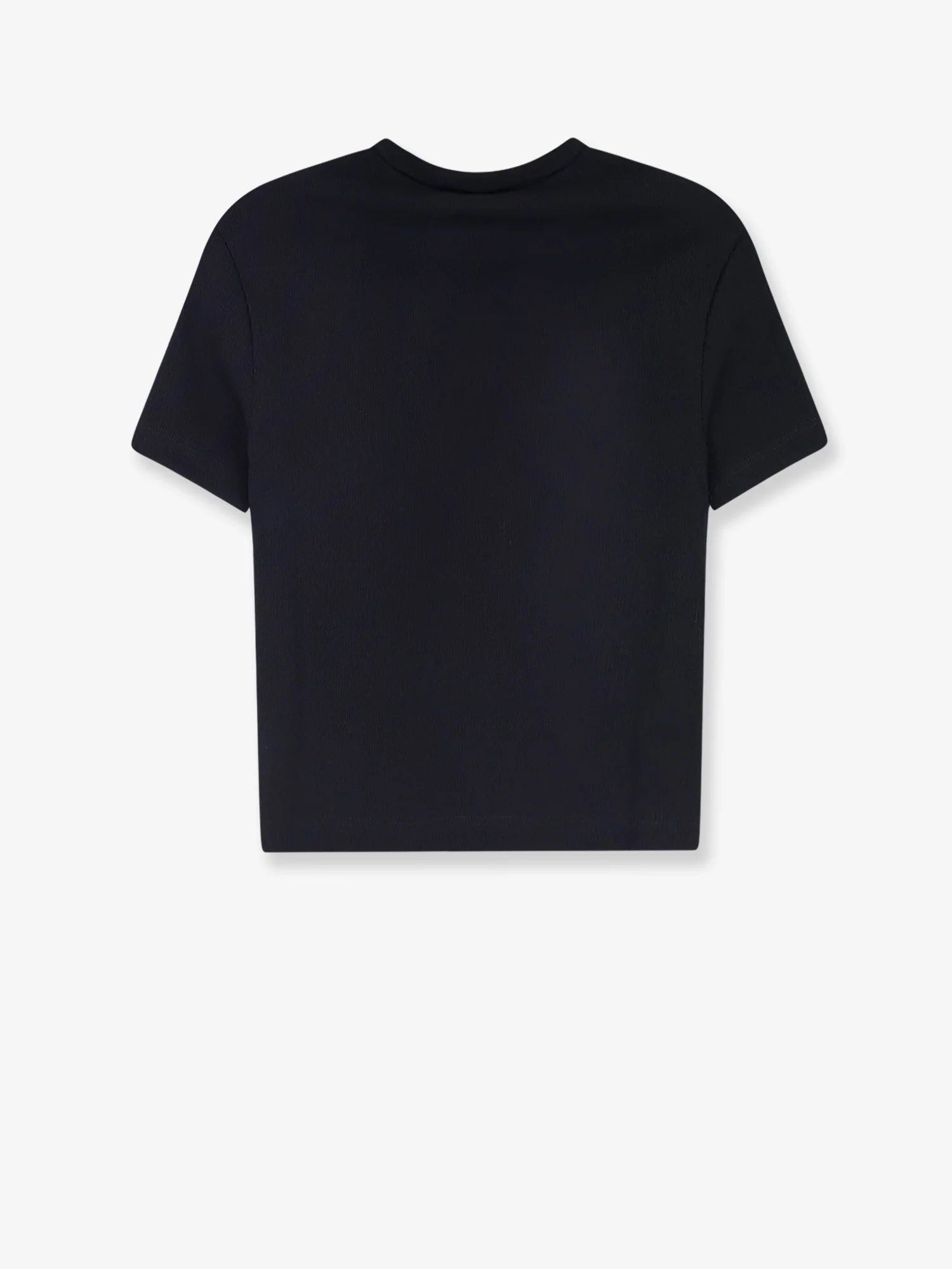 Cropped stretch cotton t-shirt