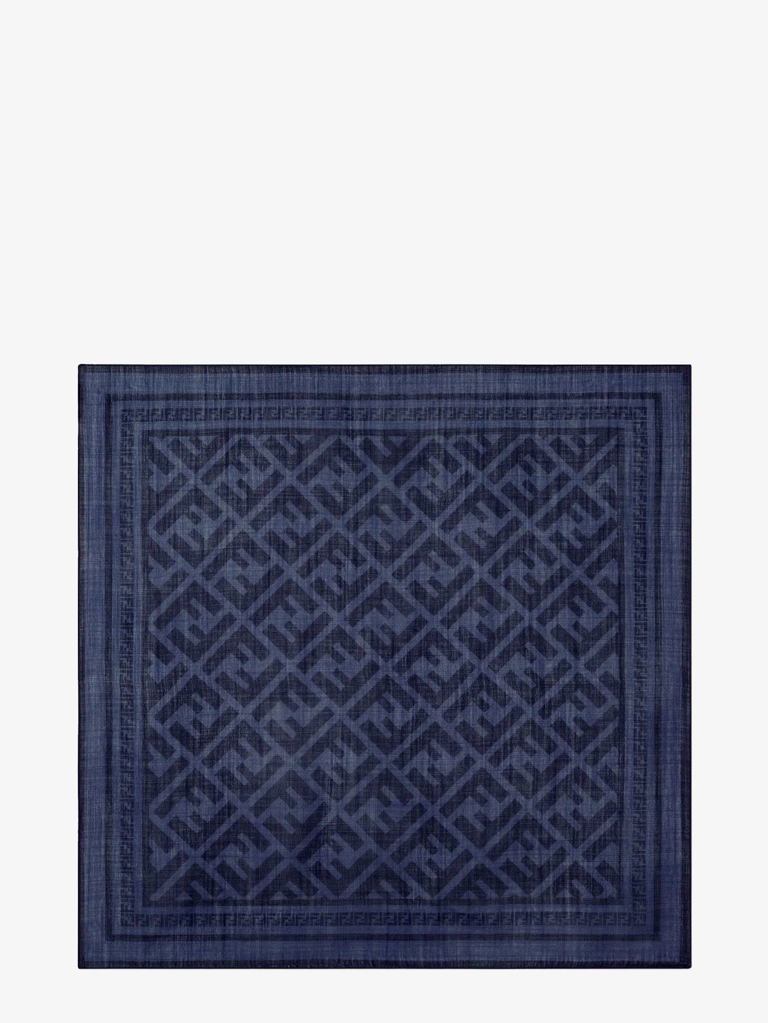 Wool and silk scarf