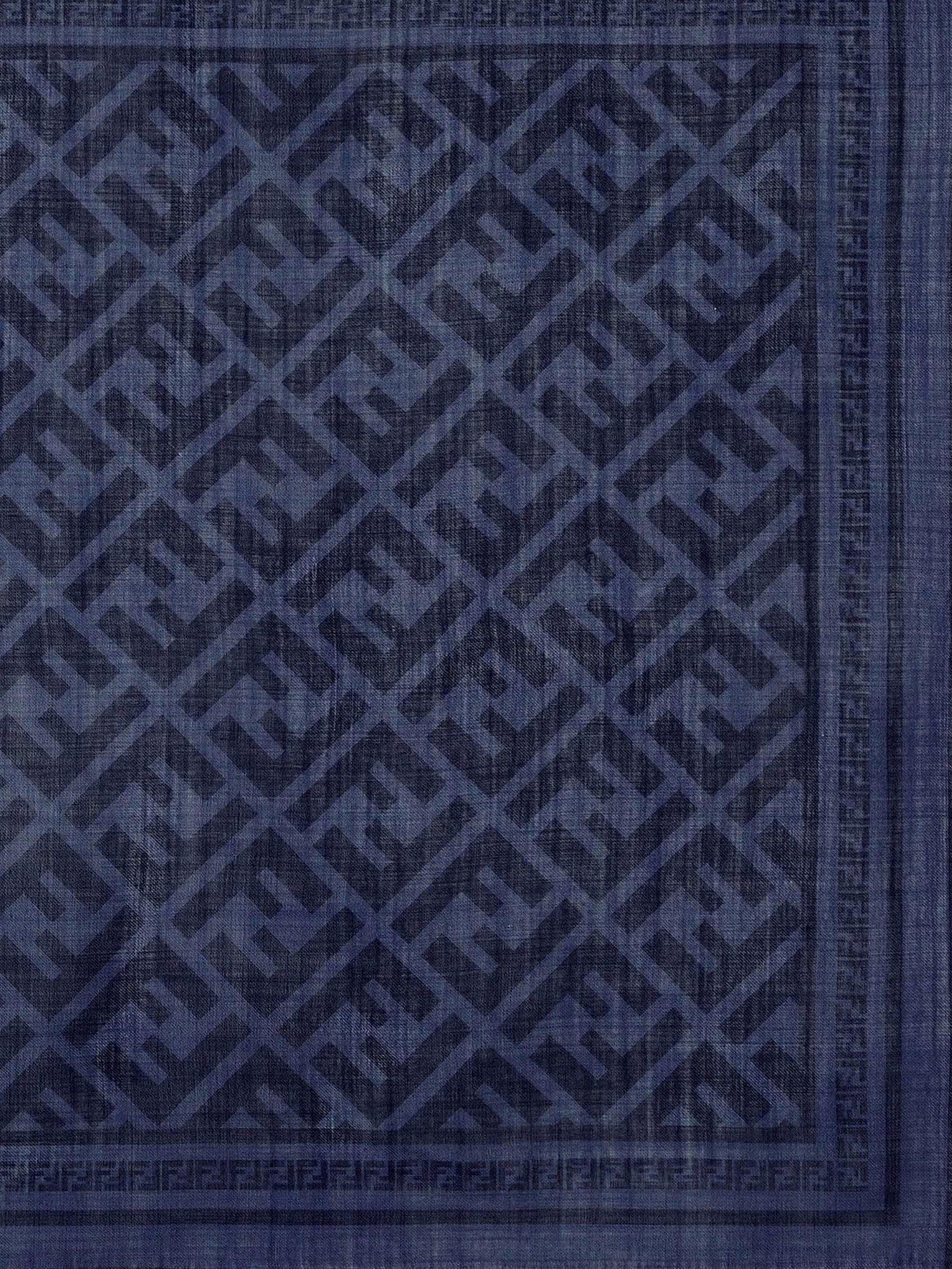 Wool and silk scarf