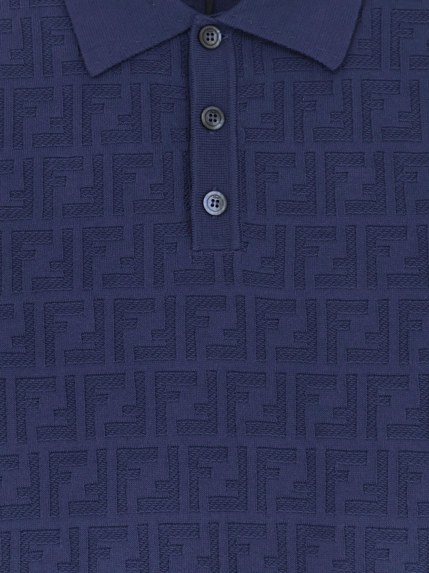 FF cotton polo shirt