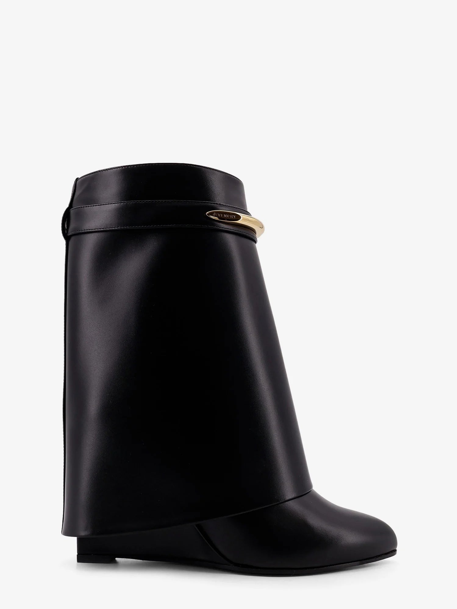 Shark leather boots