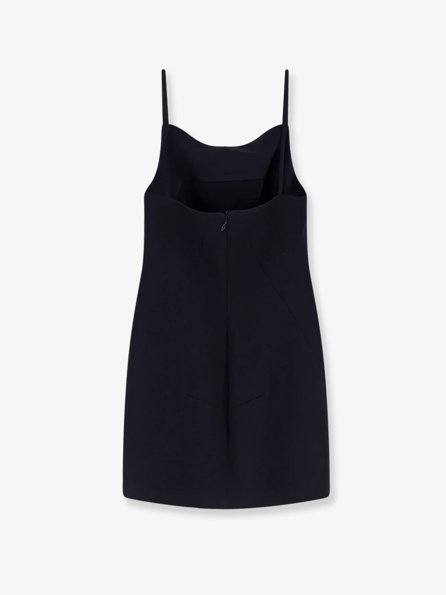 Viscose blend mini dress