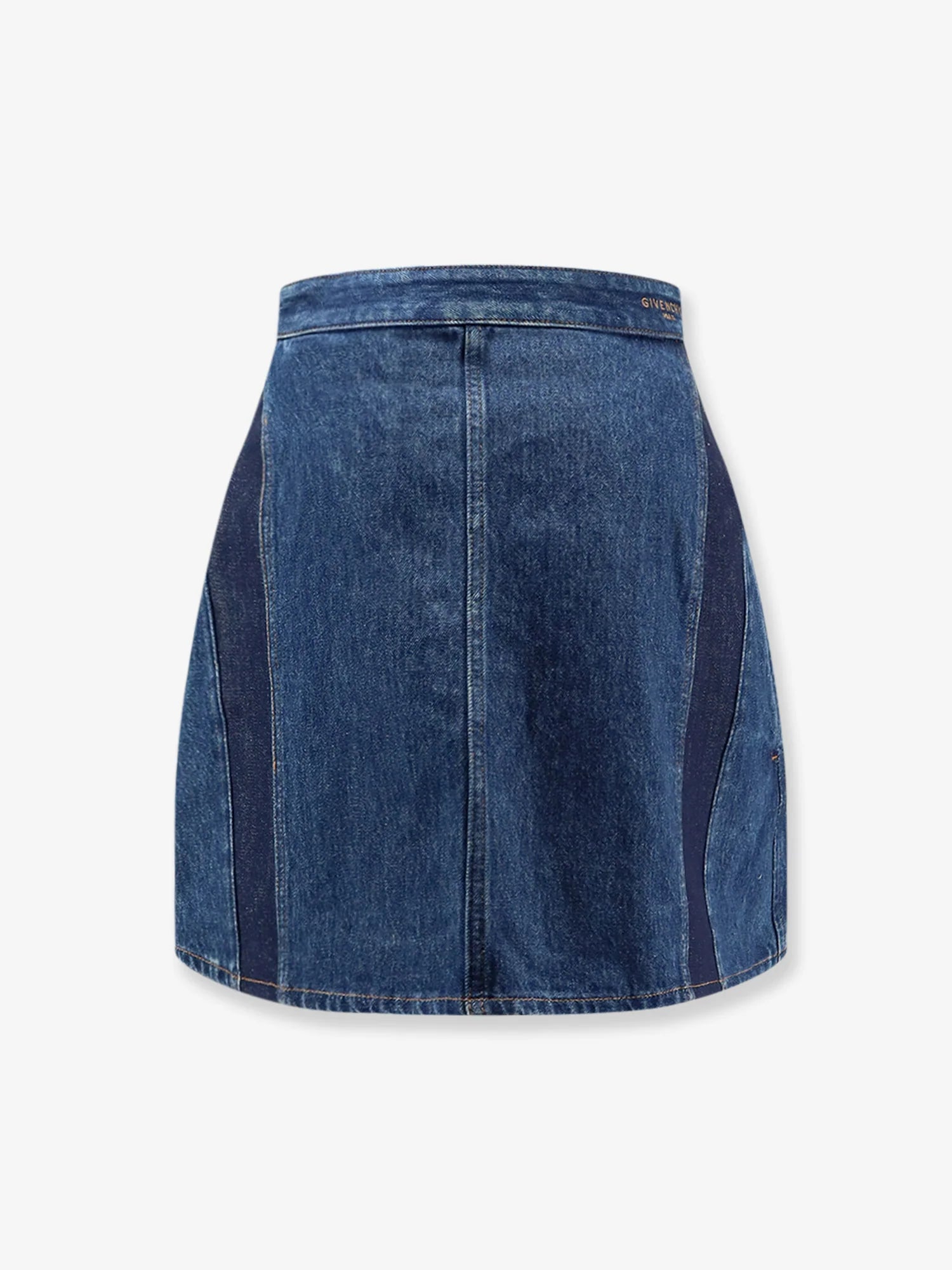 Cocoon denim blue mini skirt