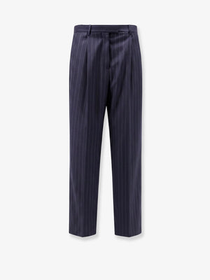 Double Pleat wool trousers