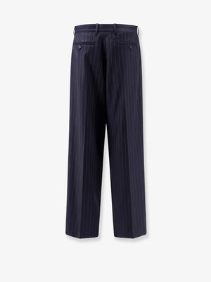 Double Pleat wool trousers