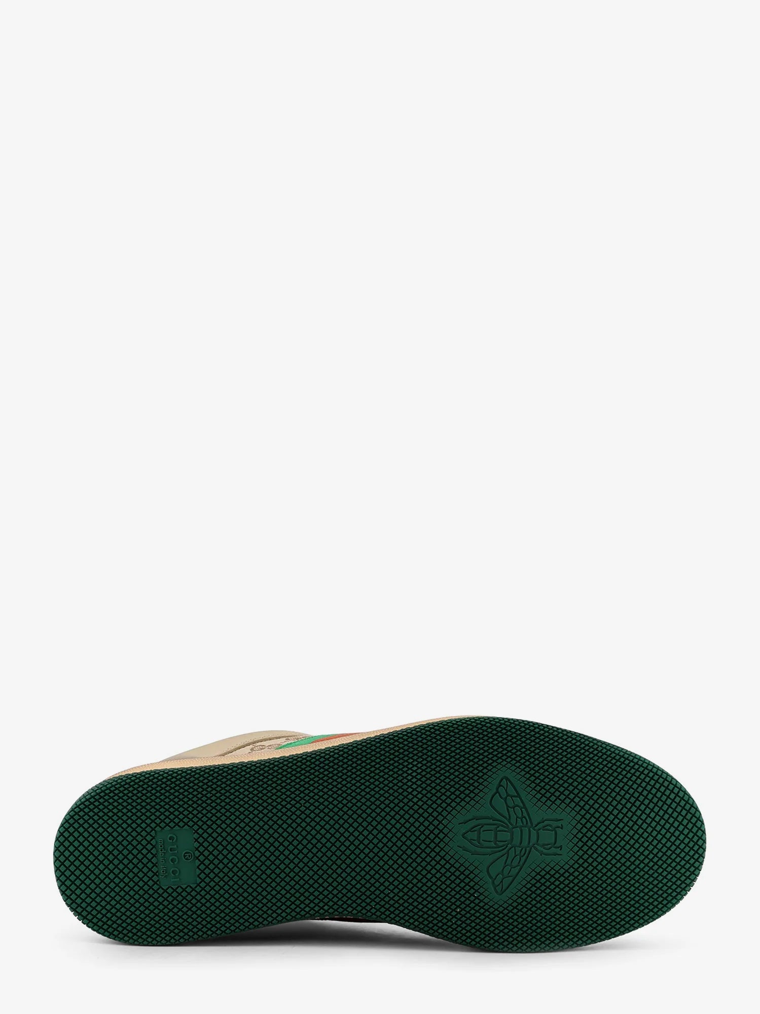 Screener GG low-top vintage leather sneakers