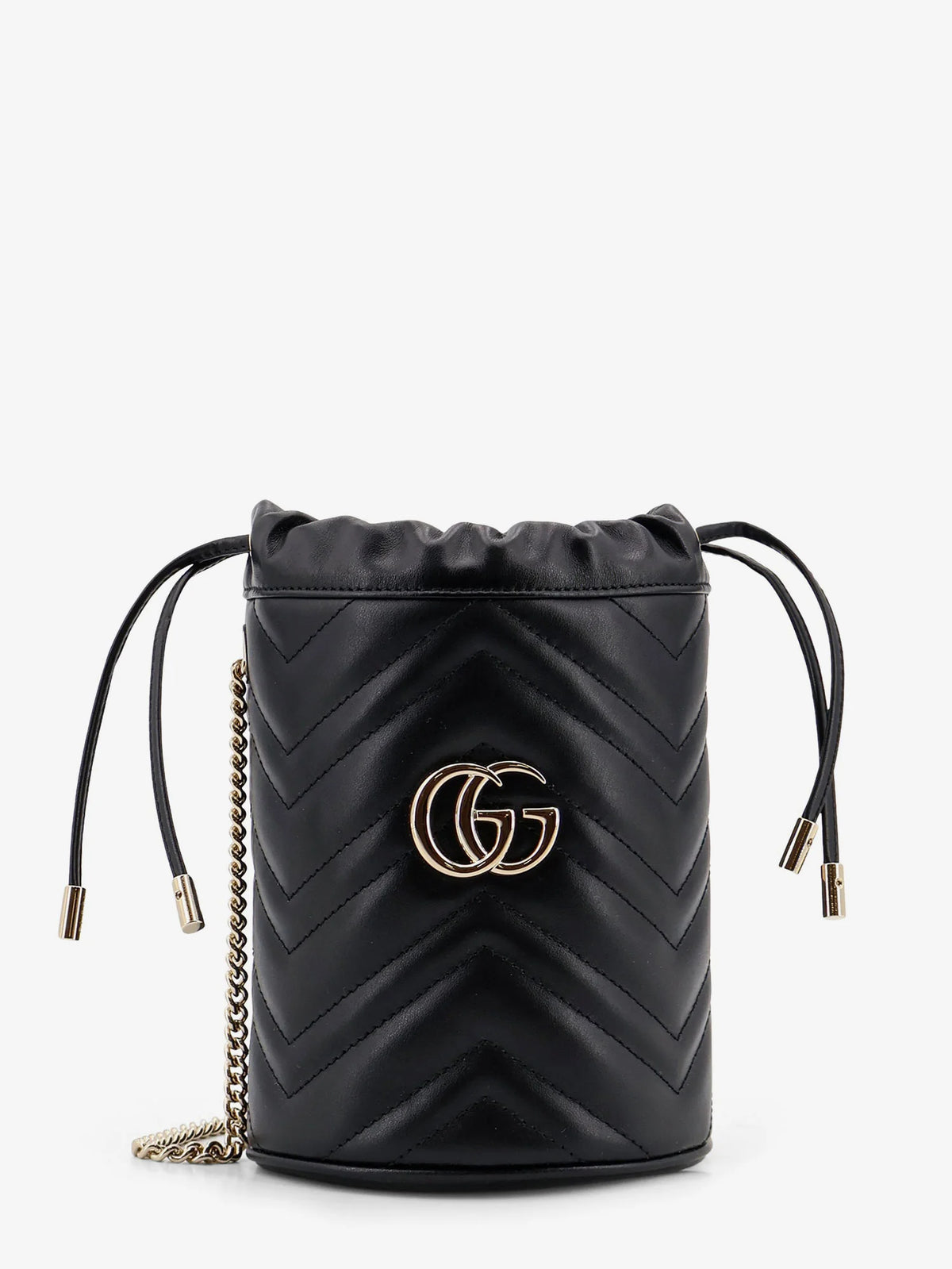 GG Marmont matelassé leather bucket bag