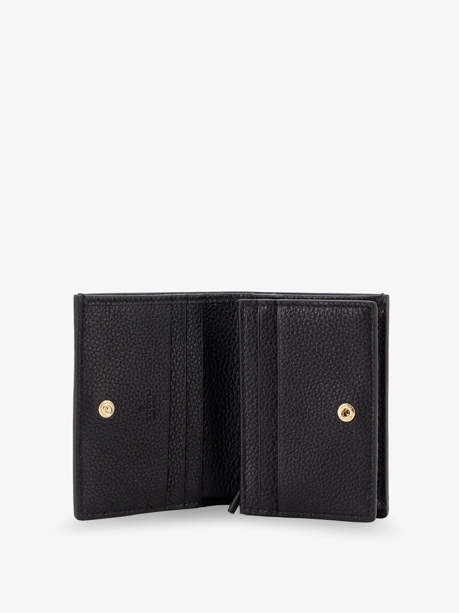 Mini leather wallet and GG Supreme fabric