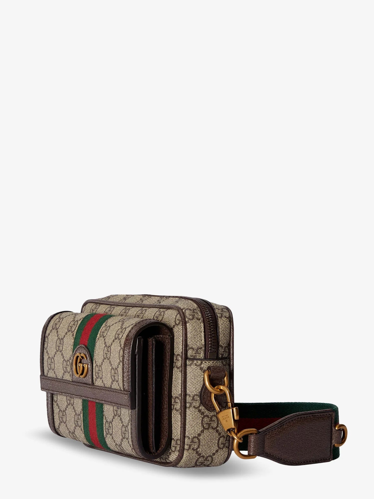 Ophidia GG fabric crossbody bag