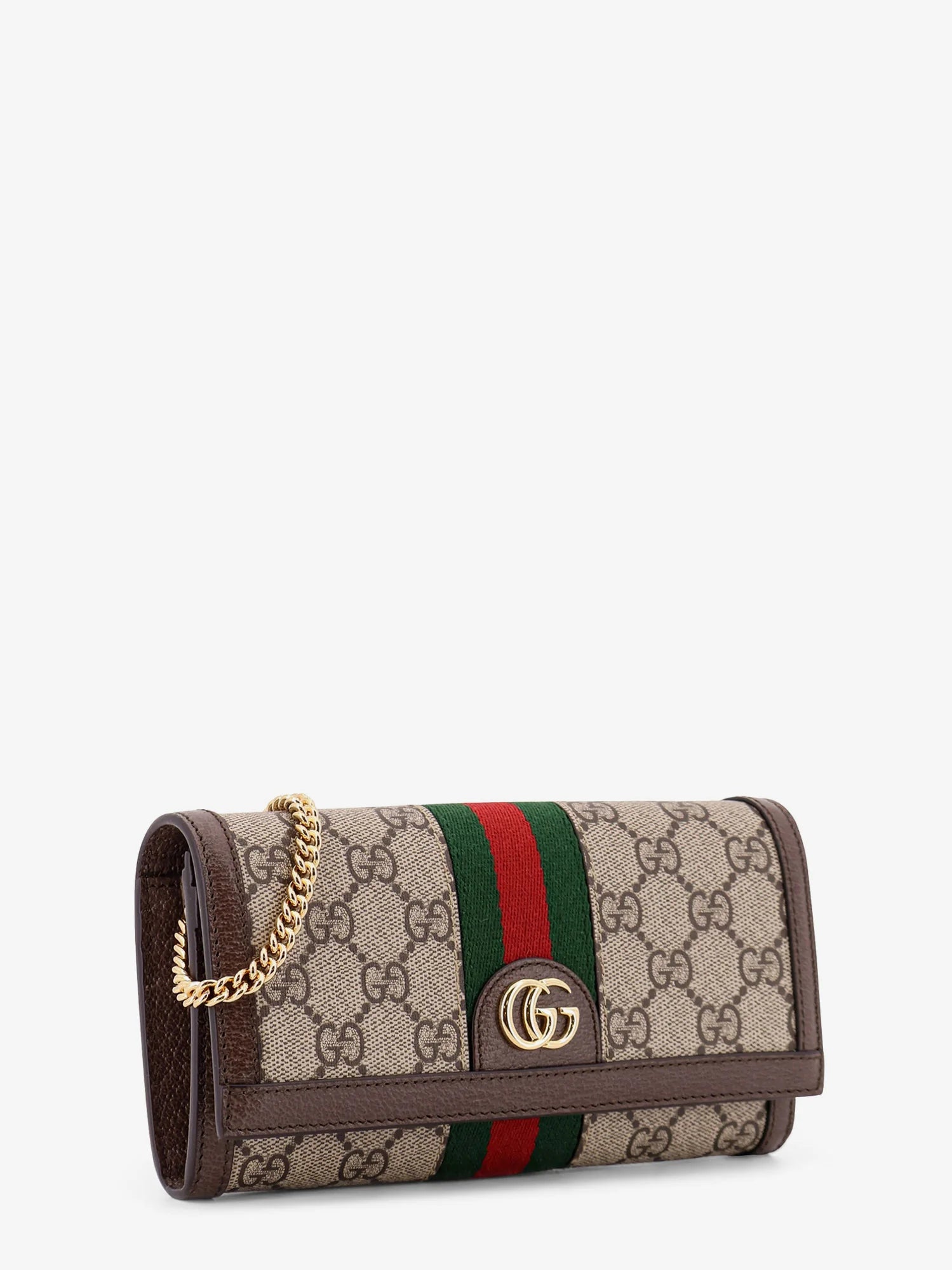Ophidia GG Supreme Fabric and leather crossbody bag