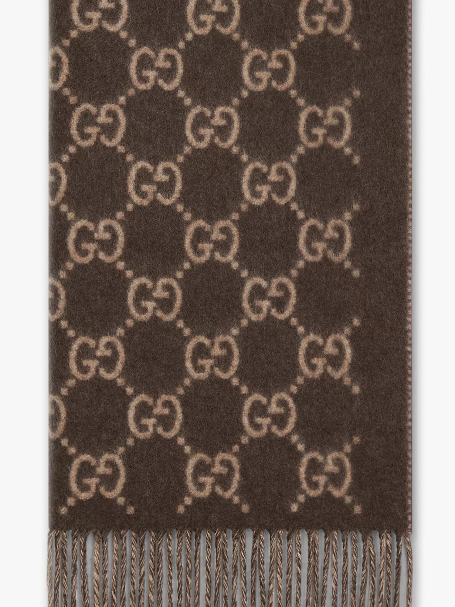 GG cashmere scarf