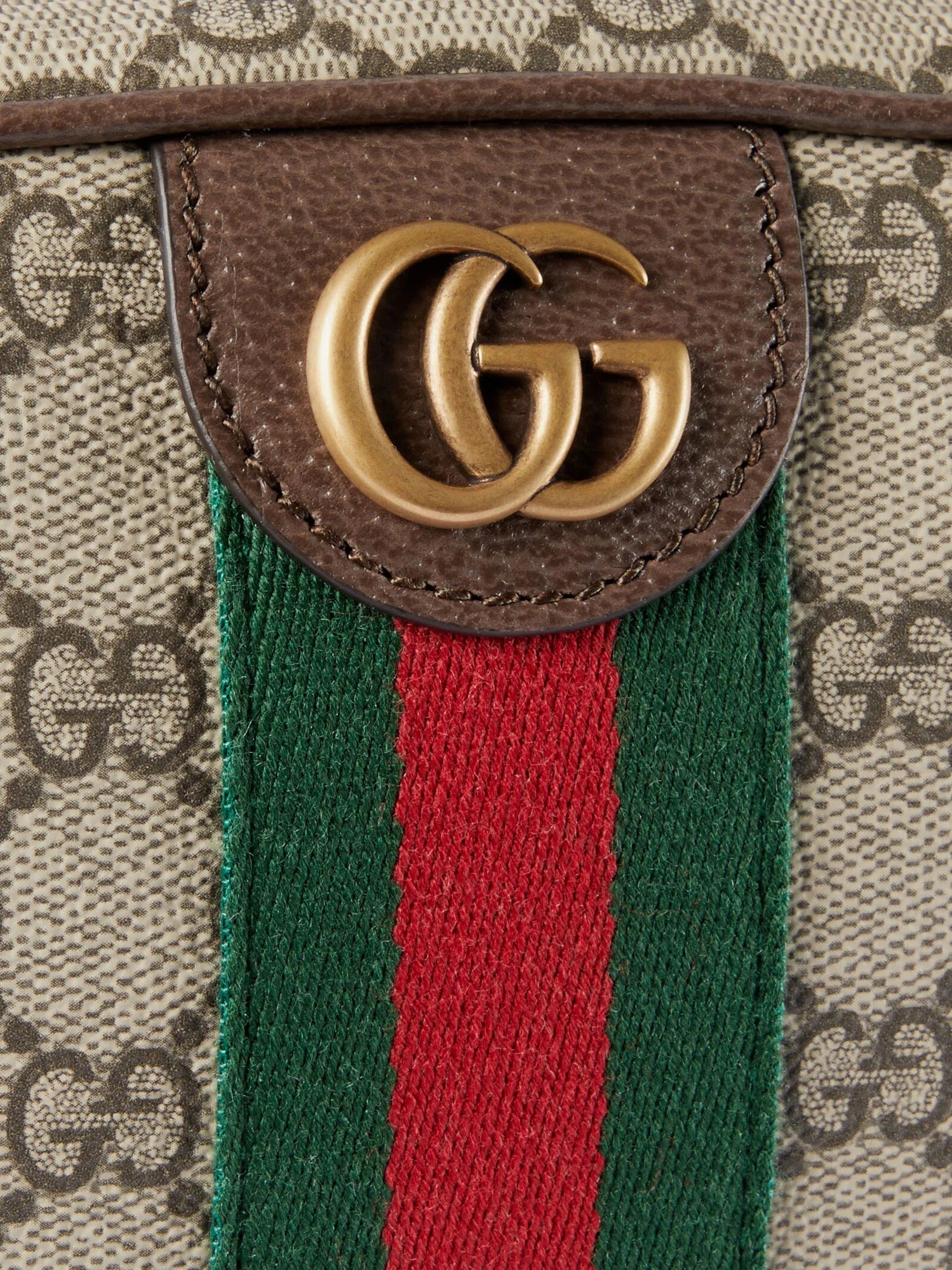 Ophidia GG Supreme Fabric shoulder bag