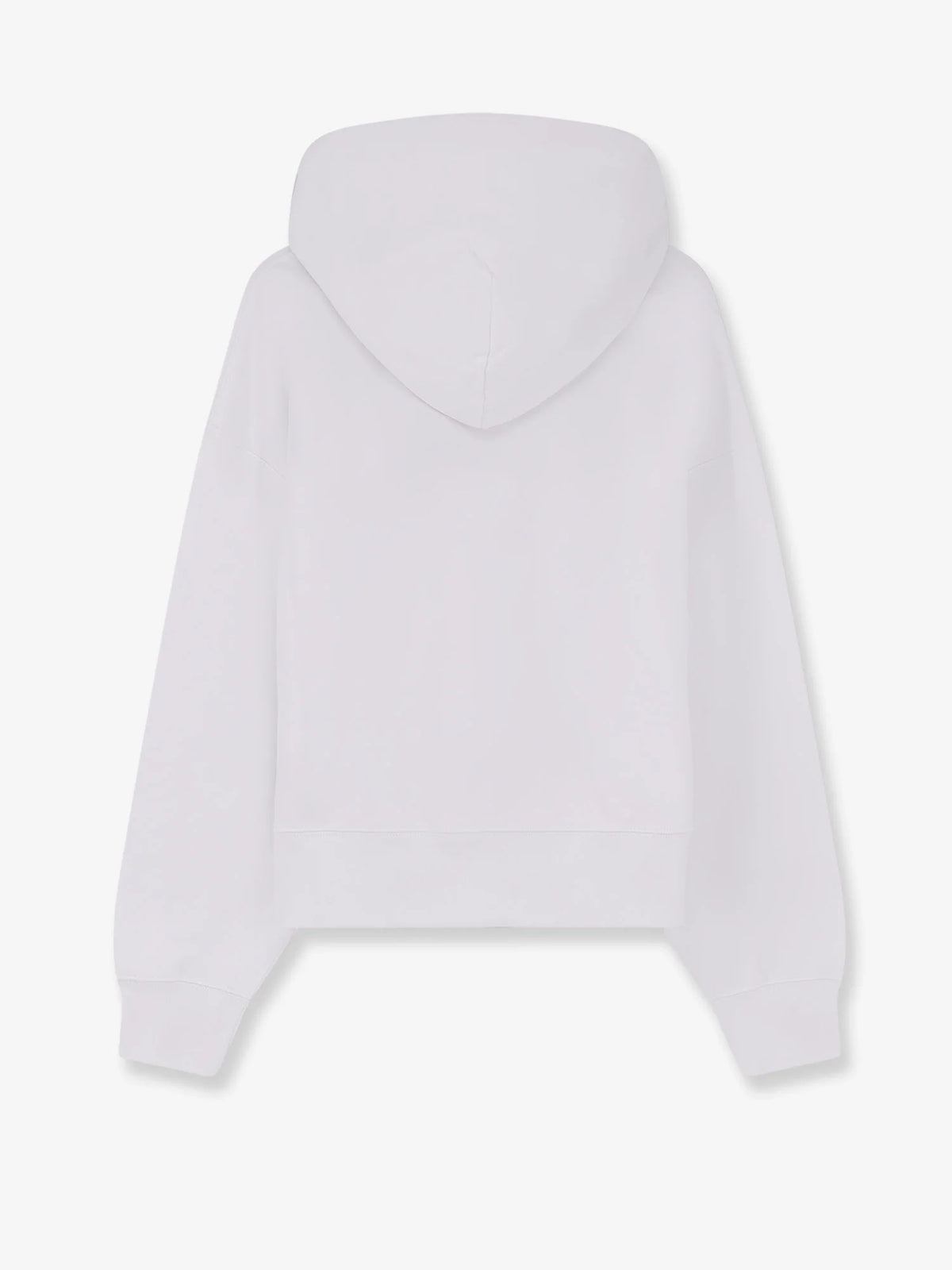Cotton sweatshirt with embroidered Horsebit on the front