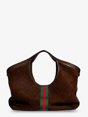 Gucci Giglio perforated suede shopping bag