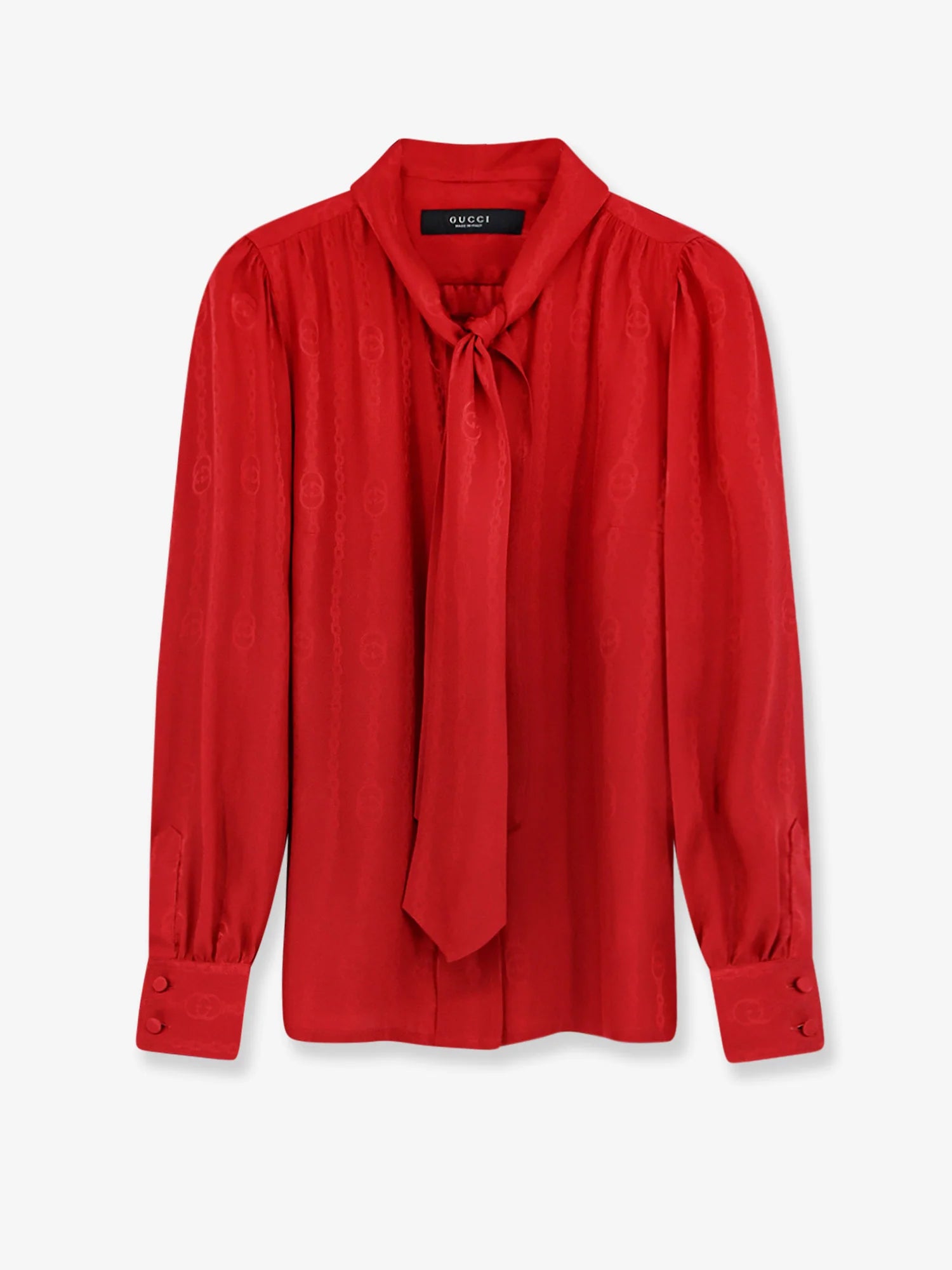 Printed silk shirt