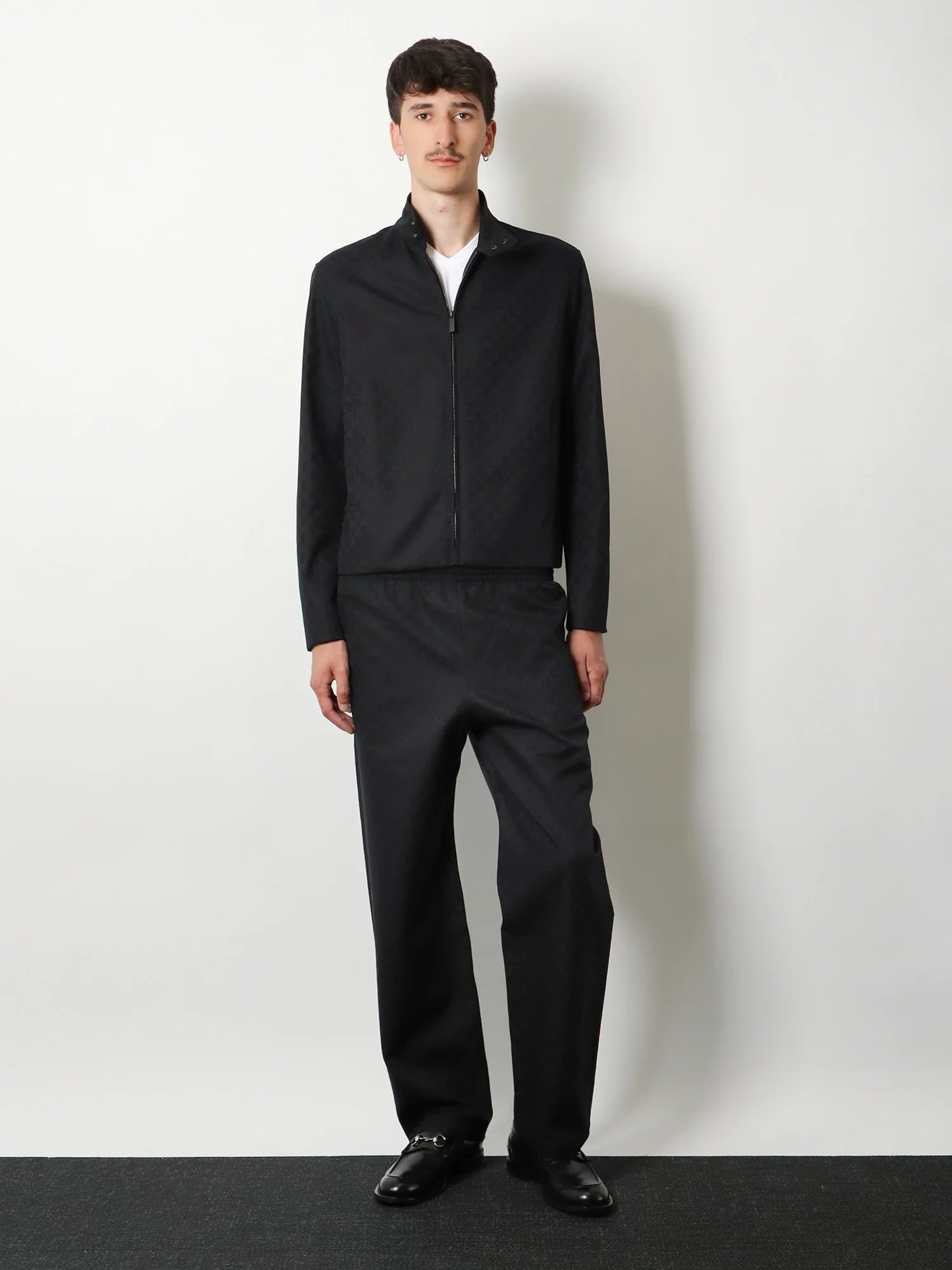GG cotton fabric jacket