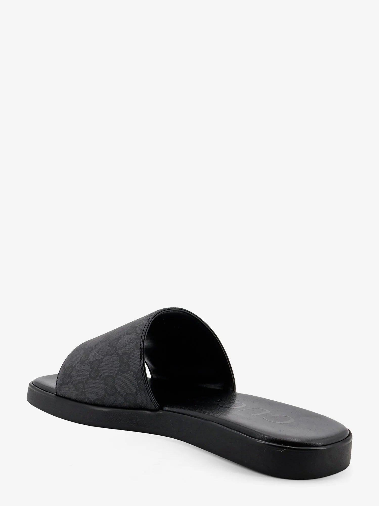 Denim sandals with GG motif