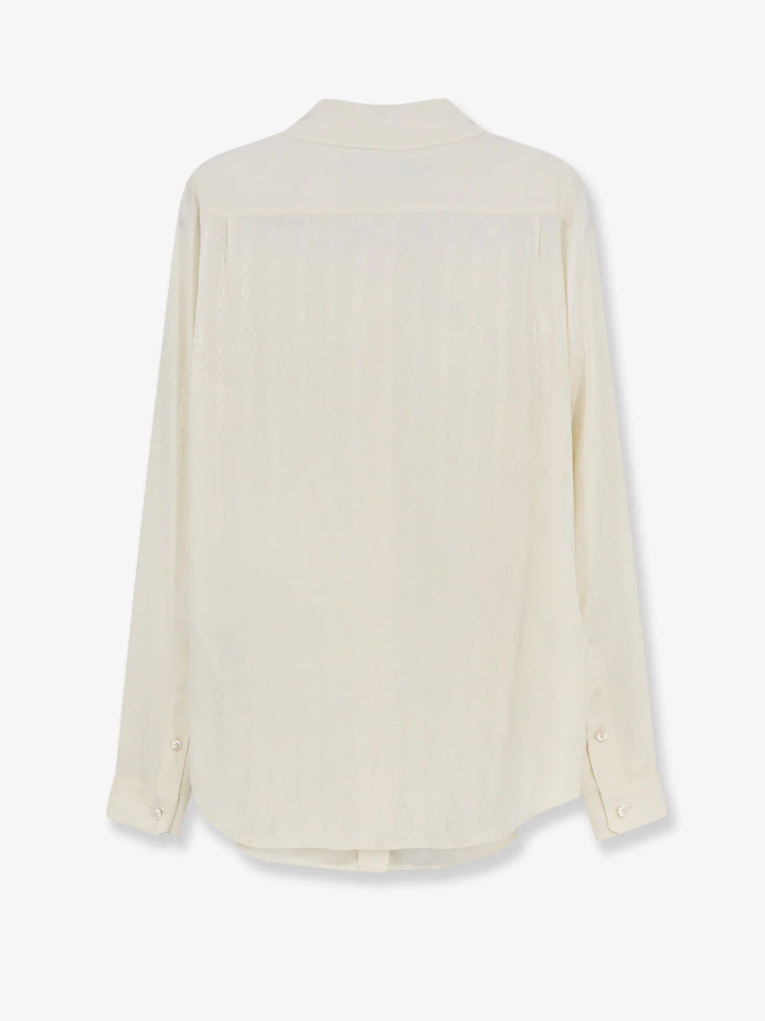 Silk shirt with iconic print