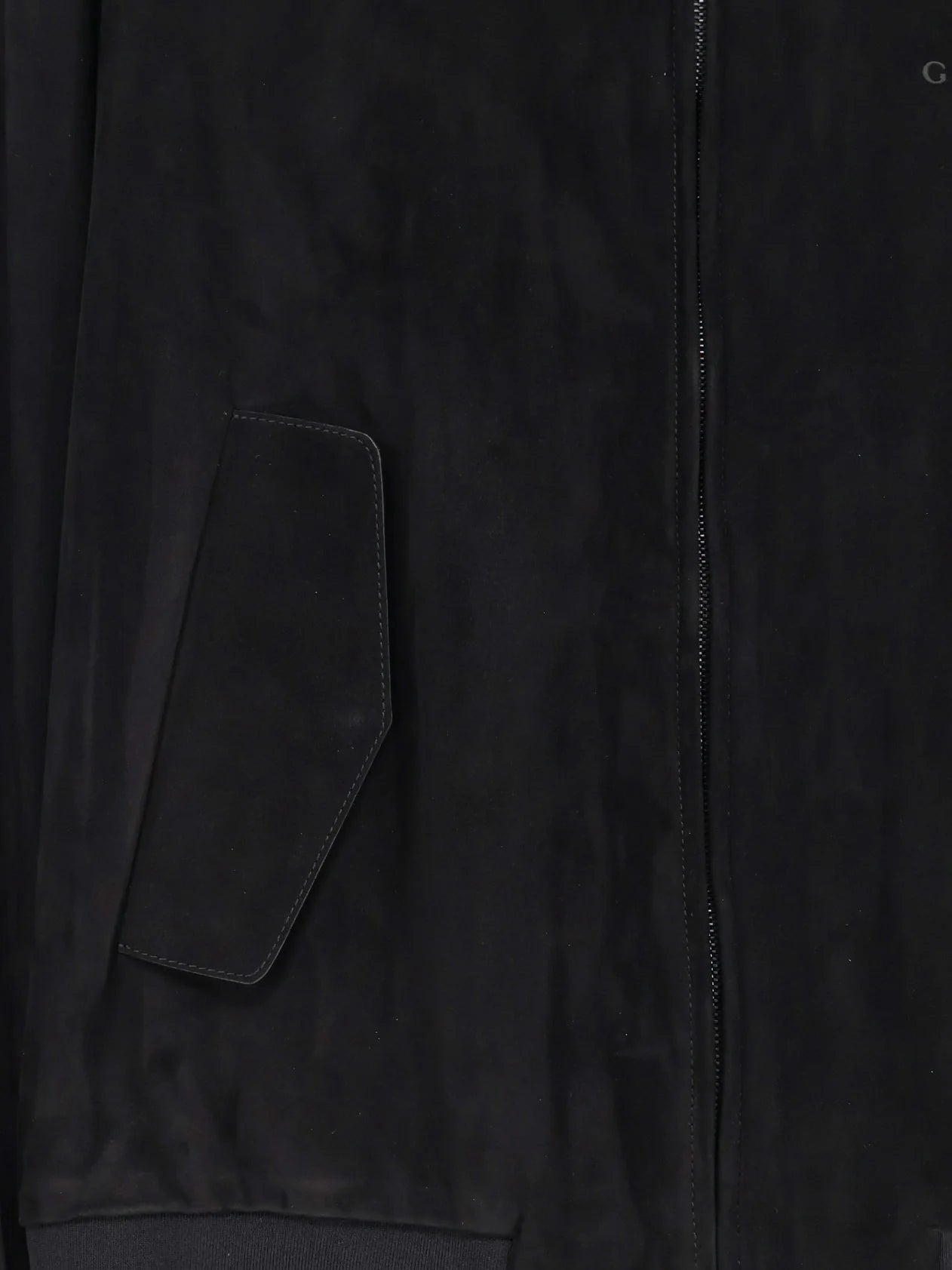 Suede bomber