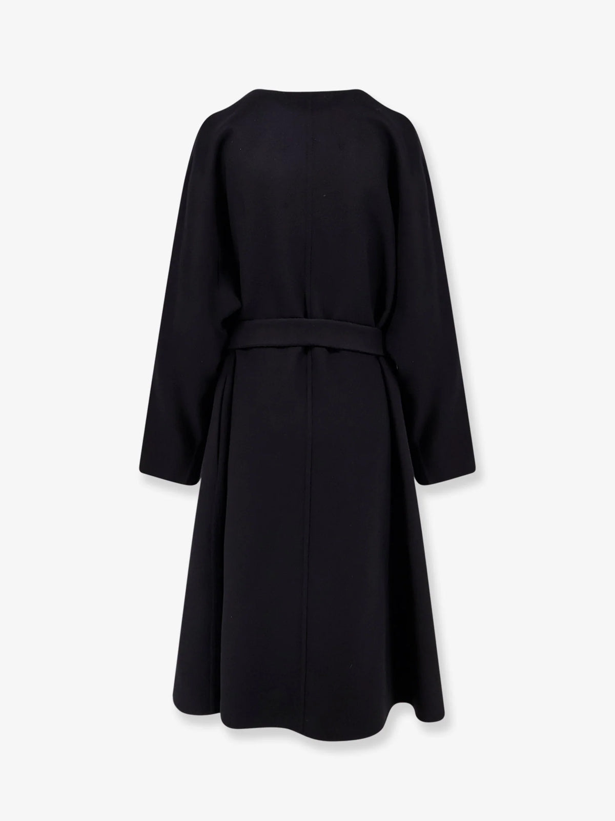 Wool and silk blend coat