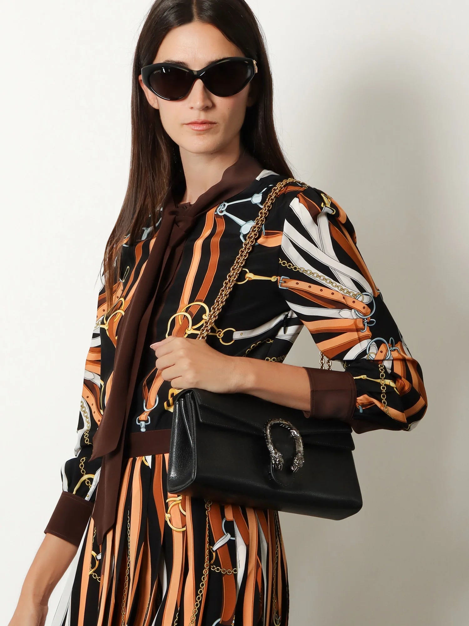 Dionysus leather crossbody bag