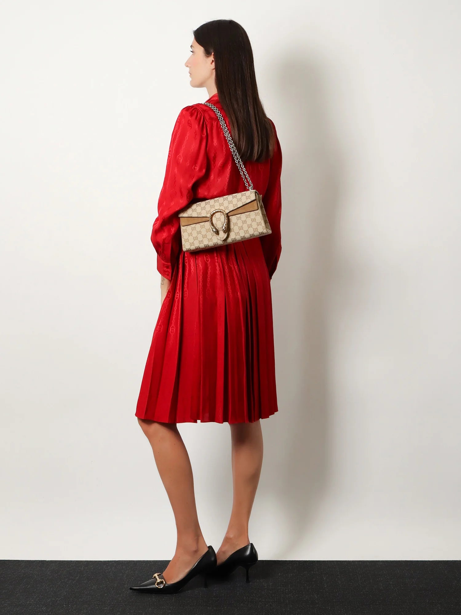 Dionysus leather crossbody bag