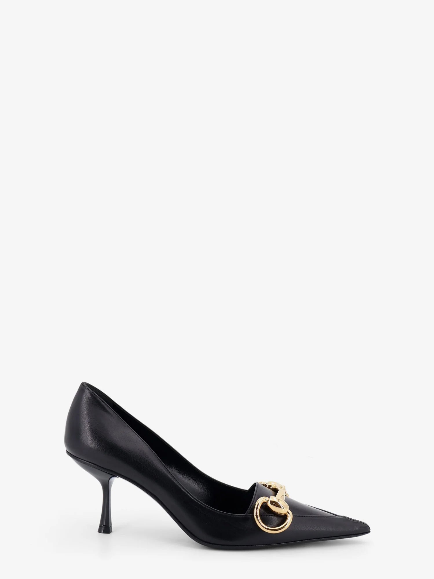 Boulevard leather pumps