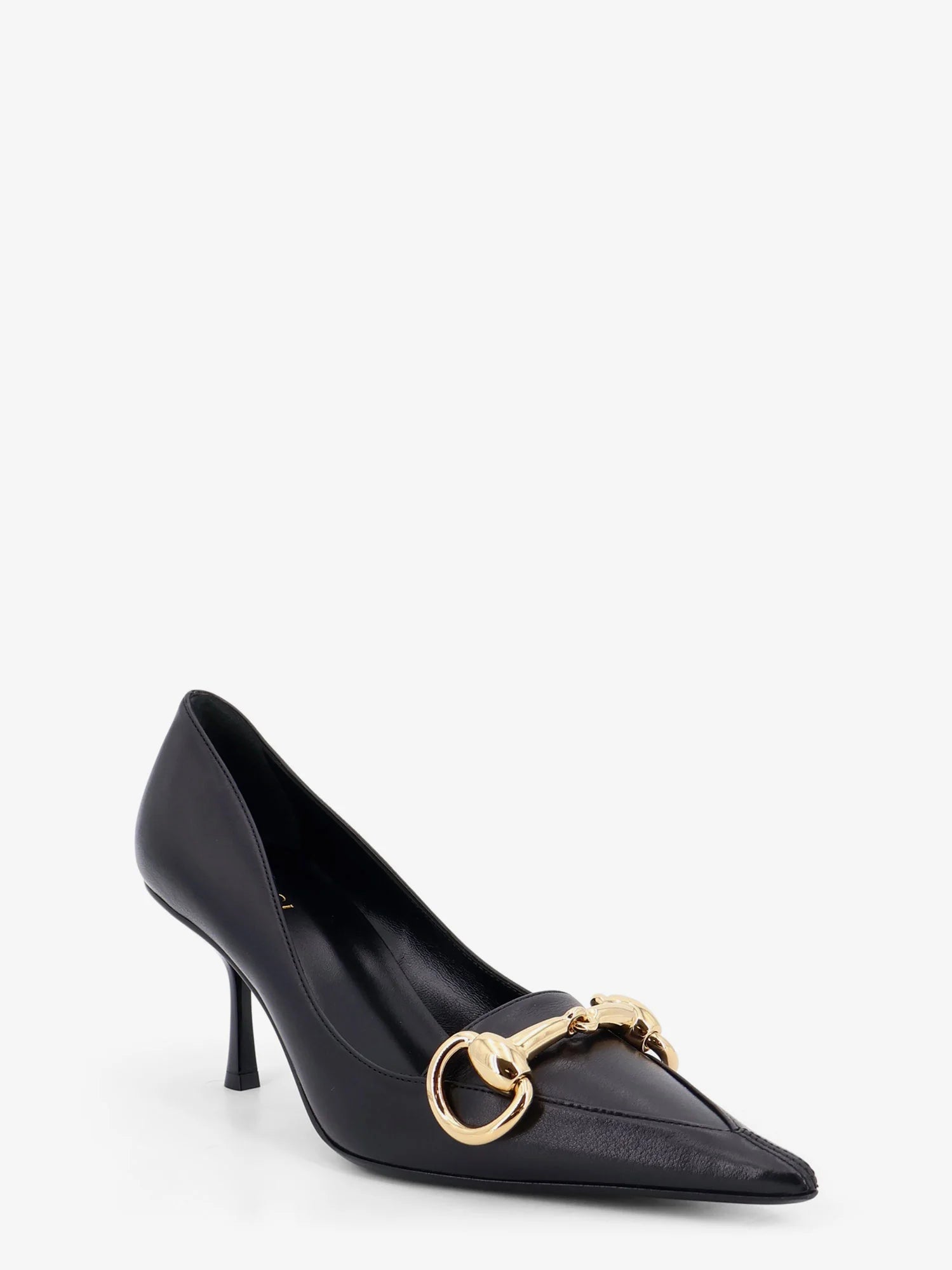 Boulevard leather pumps