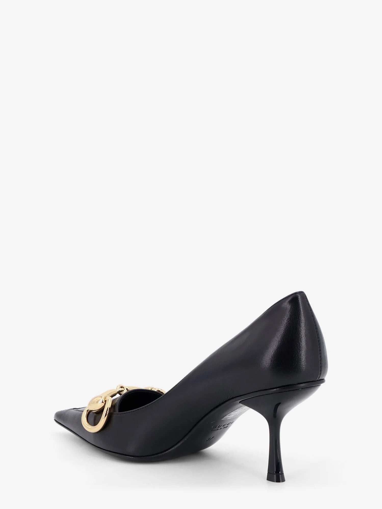 Boulevard leather pumps