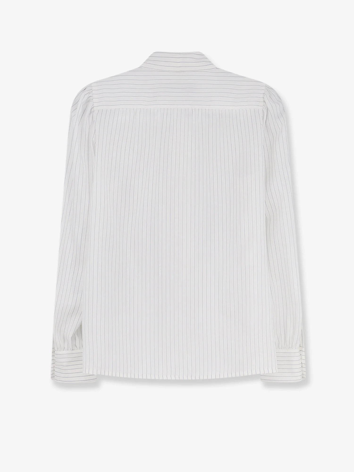 Striped silk shirt