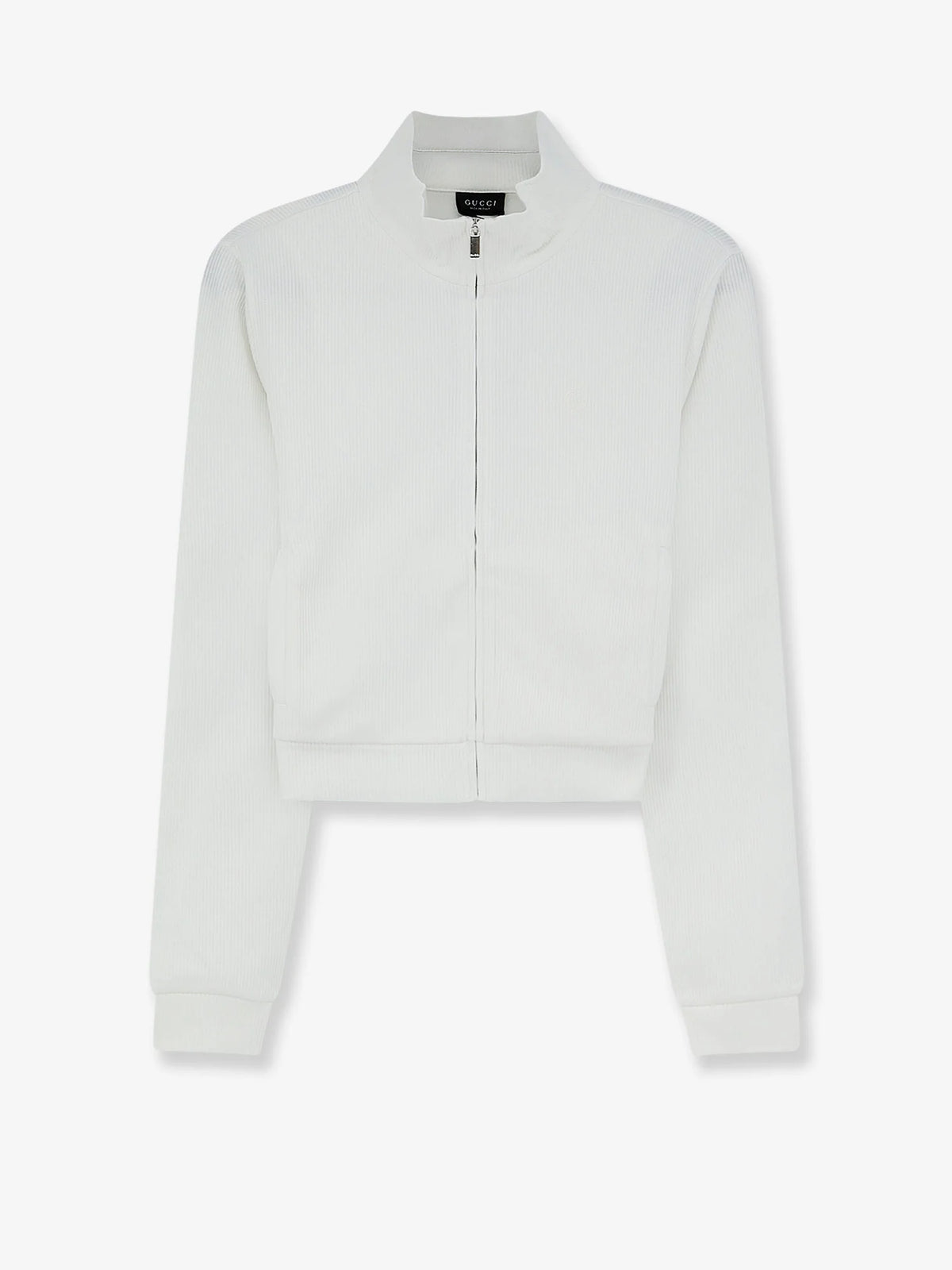 Lightweight ribbed cotton jersey sweatshirt