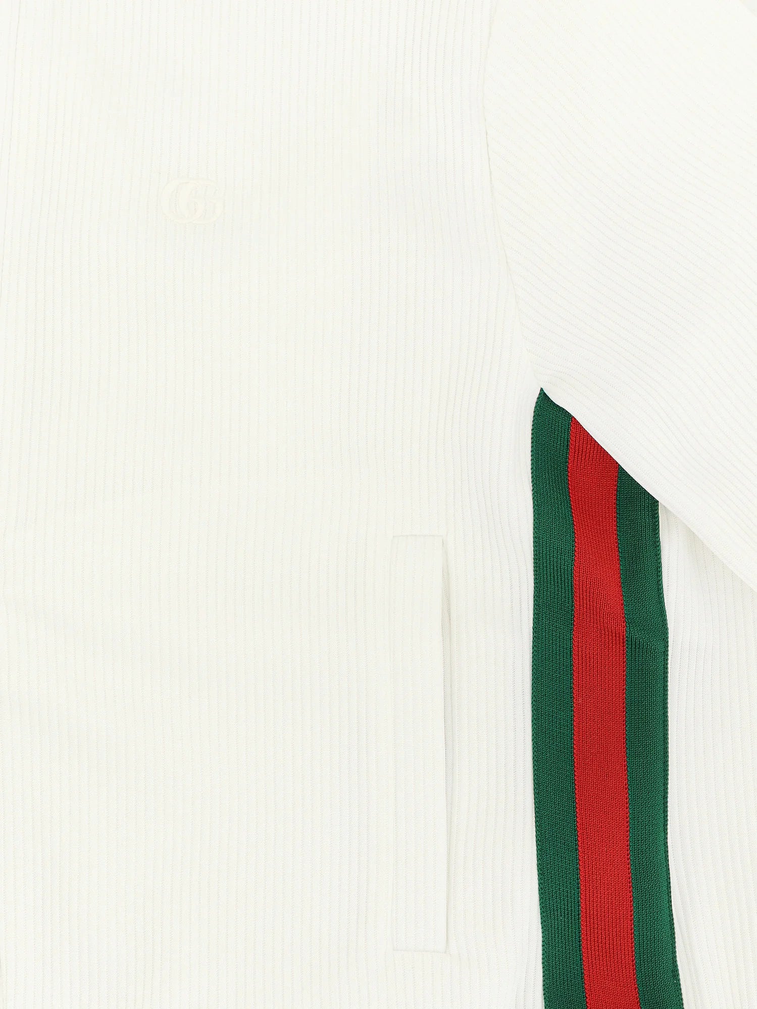 Lightweight ribbed cotton jersey sweatshirt