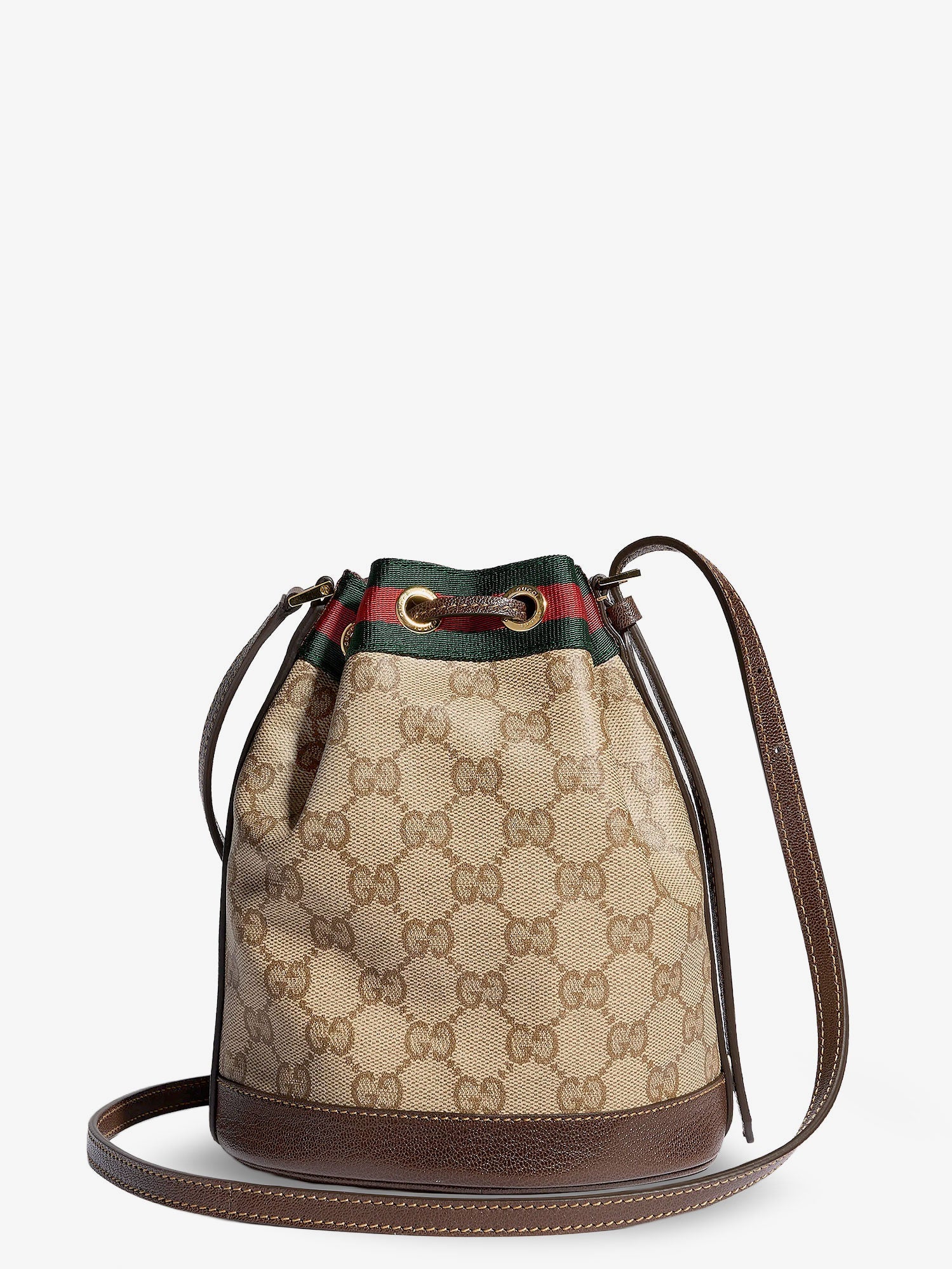 GG Supreme Fabric Mini Bucket Bag