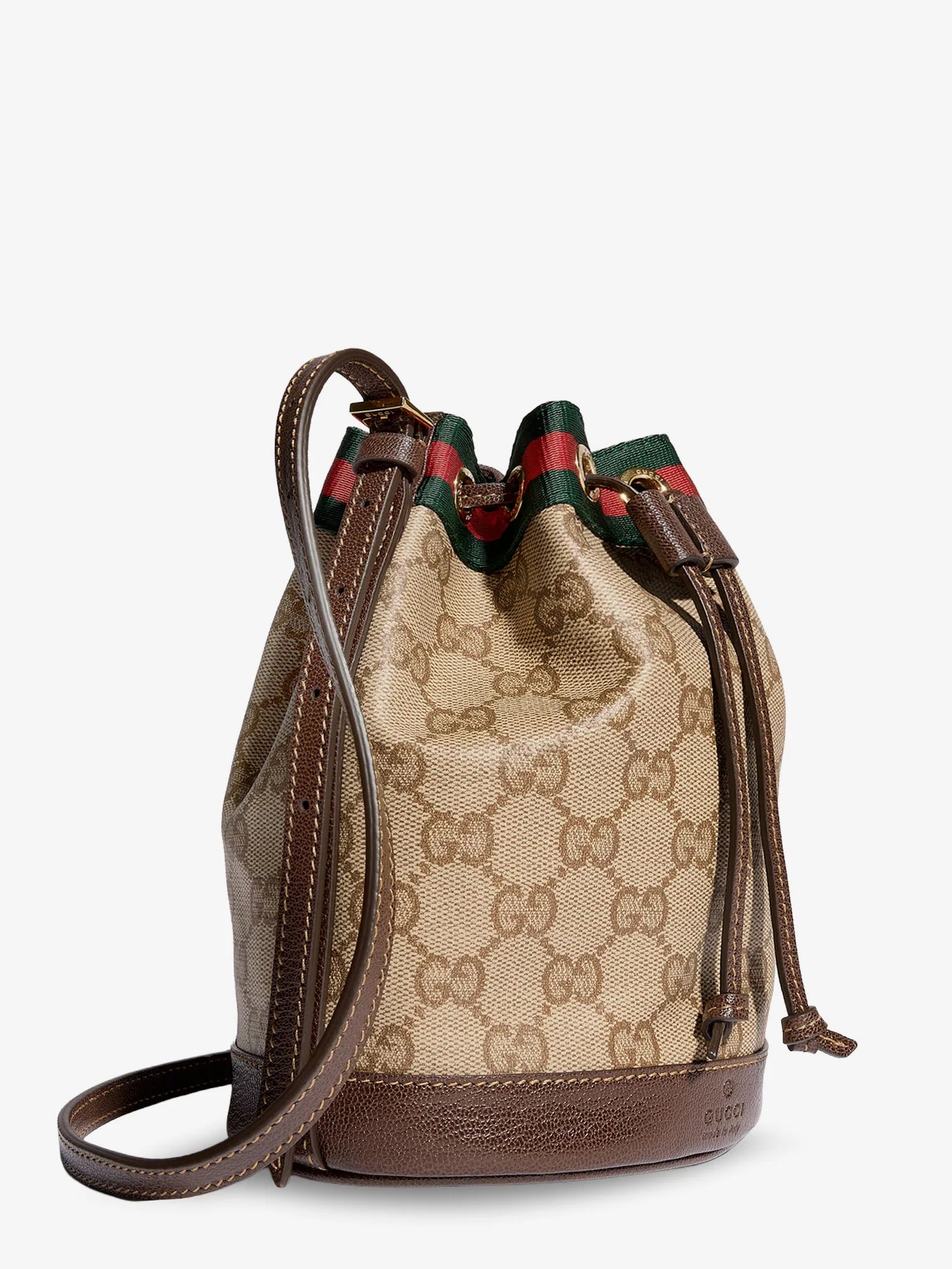 GG Supreme Fabric Mini Bucket Bag