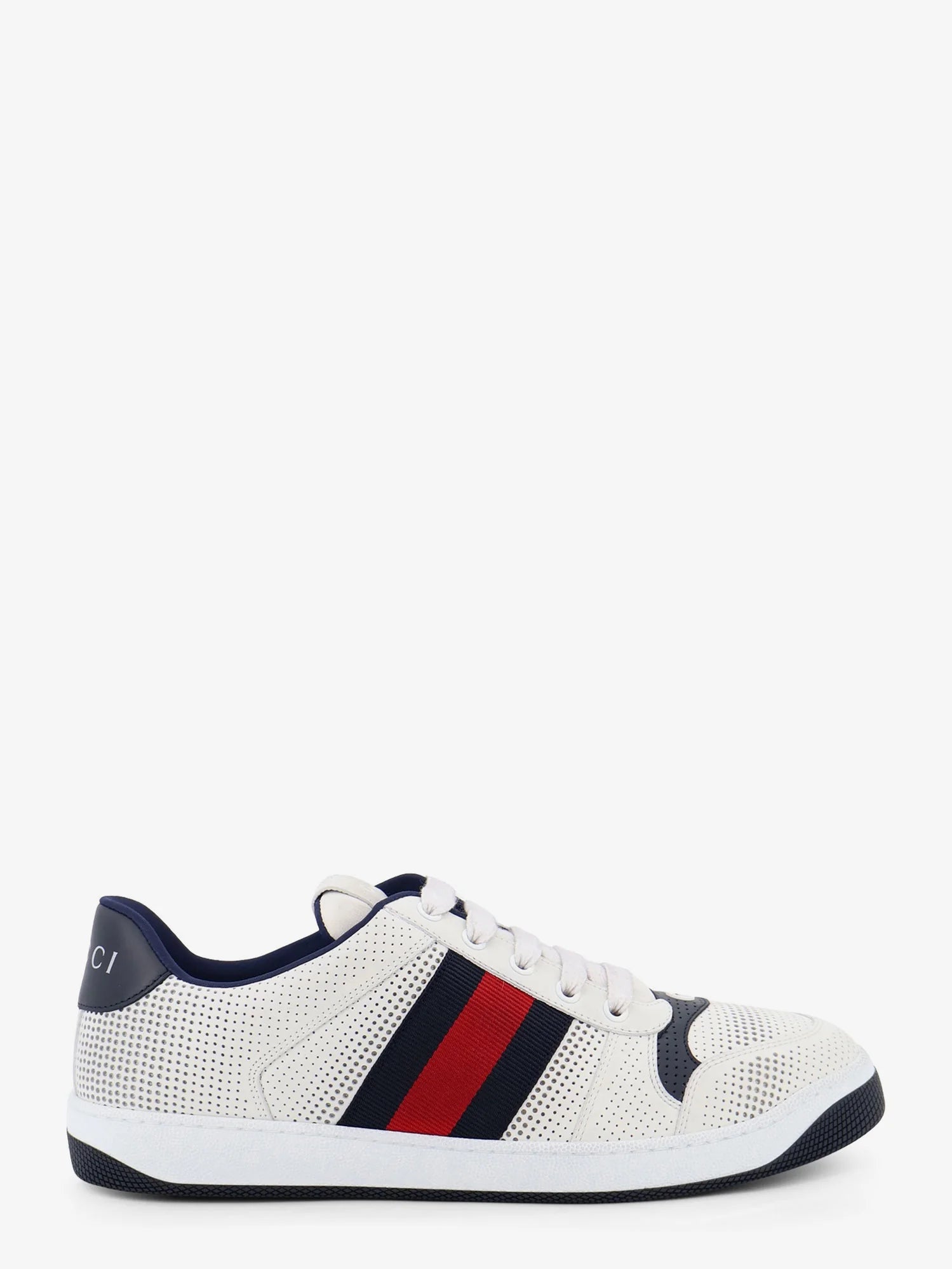 Screener leather sneakers