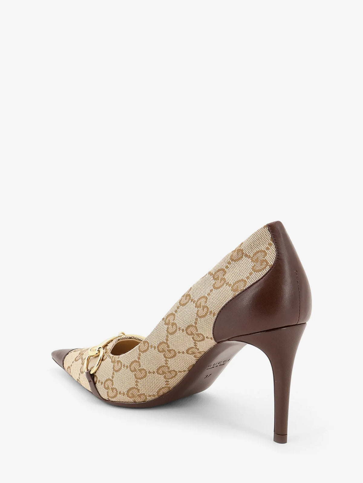 Donna GG fabric pumps