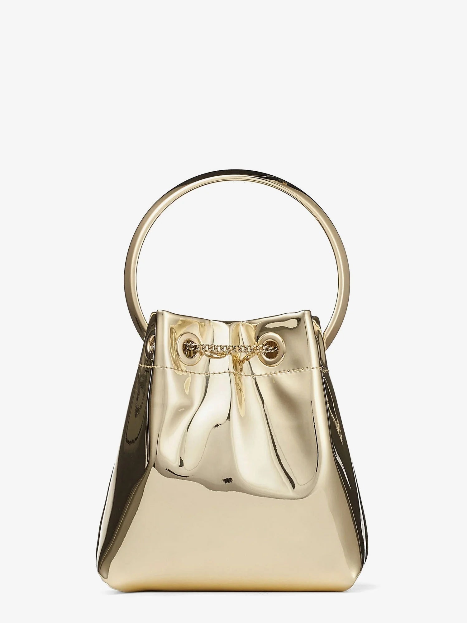 Bon Bon satin bucket bag