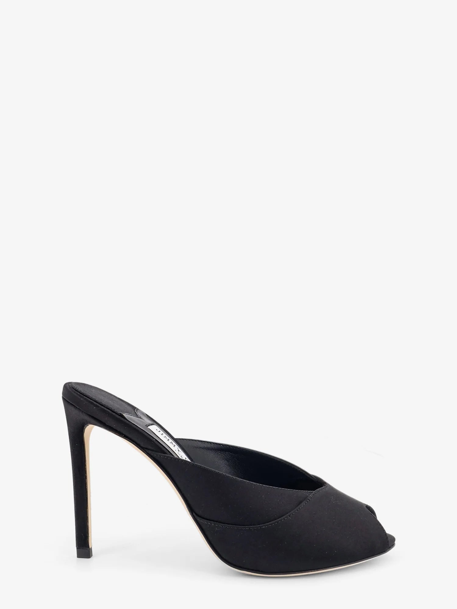 Brigitte Mule 100 satin sandals